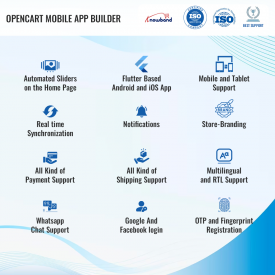 OpenCart Kreator aplikacji mobilnych