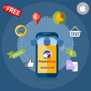 Darmowy konstruktor aplikacji mobilnych iOS - Dodatki Prestashop