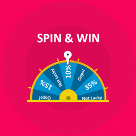 Spin and Win - wyskakujące okno wejścia, wyjścia i subskrypcji - Dodatki Prestashop