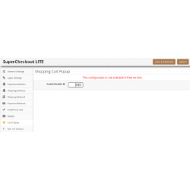 Versione Lite di One Page Checkout - Magento 