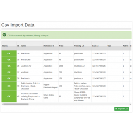 Marketplace CSV Import/Export Addon - Prestashop Addons