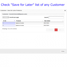 Advance Wish List / Save For Later - OpenCart Extensions