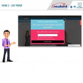 Exit popup - Magento 