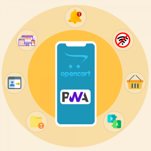 OpenCart PWA Mobile App