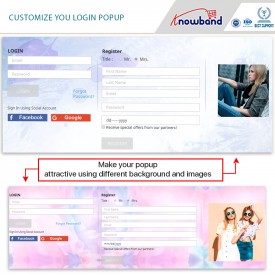 Quick Login popup - Prestashop Addons