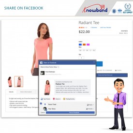 Facebook Udostępnij i wygraj Rabat- Magento 2 rozbudowa