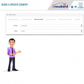 Blocker - Block Bot/User by IP country or User Agent - Opencart Extensions