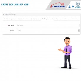 Blocker - Block Bot/User by IP country or User Agent - Opencart Extensions
