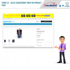 Countdown Sales Timer - Opencart Extensions