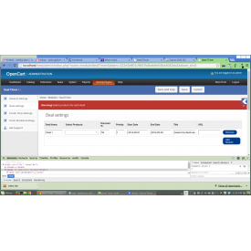 Deal Timer - OpenCart Extensions
