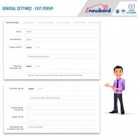 Exit popup - OpenCart Extensions