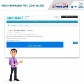 Order Social Sharing - Opencart Extension