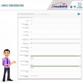 Preferred Delivery Time - Opencart Extensions
