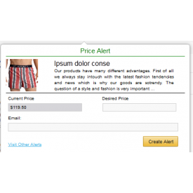 Price Alert - OpenCart Extensions