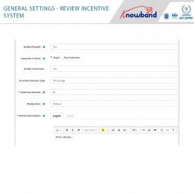 Review Incentive - OpenCart Extensions