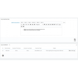 Marketplace Customers-Sellers Ticket System Addon - Prestashop Addons