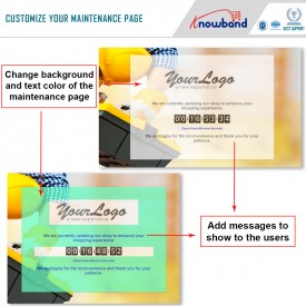 Personnalisation de la Page de Maintenance - Prestashop Addons