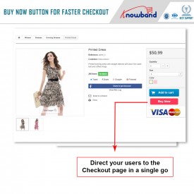 One click checkout (Buy Now) - Prestashop Addons