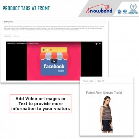 Product tabs- Prestashop Addons