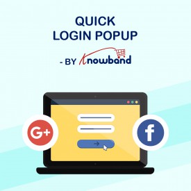 Quick Login popup - Prestashop Addons