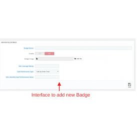 Addon Badge per venditori del Marketplace - Addons di Prestashop