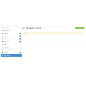 Marketplace Sellers Vacation Mode Addon - Prestashop Addons