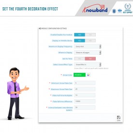 Website Decoration Effect - Prestashop Addons