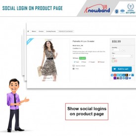 Inicio de sesión social gratuito 10 en 1 - Prestashop Addons