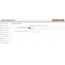 One Page Checkout Lite version - Magento ® Extensions